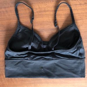 Lulu black sports bra- only worn a few times